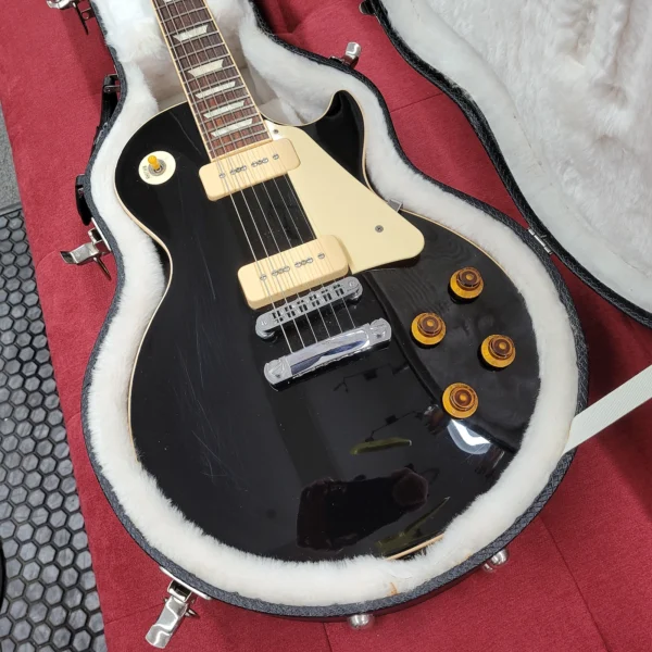 Gibson Les Paul Traditional Pro P90 2011 - Ebony - Image 2