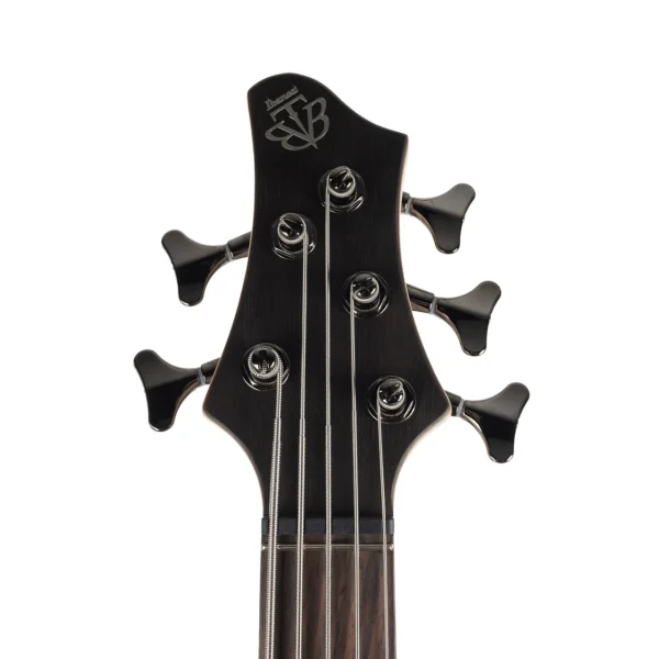 Ibanez BTB605TGF BTB Standard 5-String Electric Bass - Transparent Gray Flat - Image 4