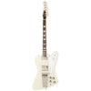 Epiphone Inspired by Gibson Custom 1963 Firebird V Reissue With Maestro Vibrola 2025 - Polaris White with Case - Image 2
