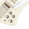 Epiphone Inspired by Gibson Custom 1963 Firebird V Reissue With Maestro Vibrola 2025 - Polaris White with Case - Image 4