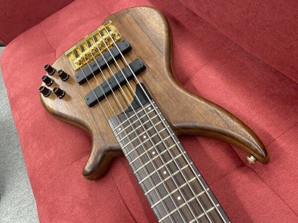 TUNE Guitar Technology TWB63-WN Active 6 String Bass - Natural - Image 7