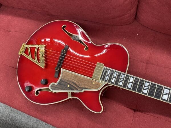 D'Angelico Excel SS Soho Electric Guitar - Dark Cherry Burst - Image 6