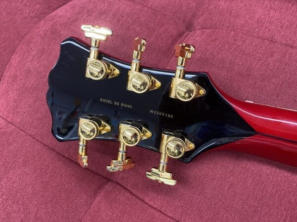 D'Angelico Excel SS Soho Electric Guitar - Dark Cherry Burst - Image 20