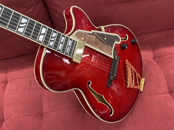 D'Angelico Excel SS Soho Electric Guitar - Dark Cherry Burst - Image 5