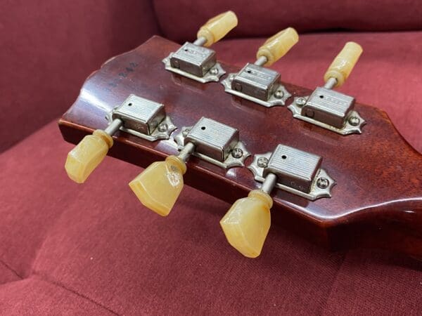 Gibson Custom 1958 Les Paul Standard Reissue Bourbon Burst 2009 - Image 5