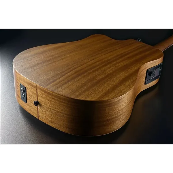 Lag HyVibe H2 HV10DCE Dreadnought Acoustic-Electric with Built in FX/Looper - Natural - Image 2