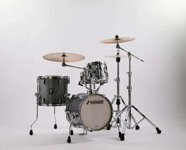 Sonor AQ2 Maple Martini 4pc Shell Pack- Titanium Quartz Local Pickup Only!!!