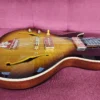 B and G Little Sister Left Handed Guitar Burst Gold Hardware w/ Bag - Image 5