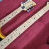 K Double Neck Electric Mandolin/Guitar Offset T-Style - Butterscotch - Image 8