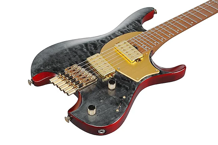 Ibanez MGFM10 Manuel Gardner Fernandes Signature Electric Guitar - Obsidian Black Low Gloss