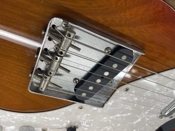 Fernandes TE-3 Thinline T-style Made in Japan 1994 - 3 Tone Sunburst w/ case - Image 11