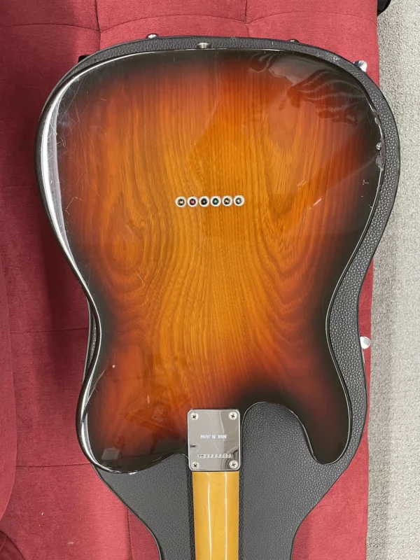 Fernandes TE-3 Thinline T-style Made in Japan 1994 - 3 Tone Sunburst w/ case - Image 7