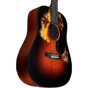 Martin DJRE Junior StreetLegend Dreadnought Acoustic-Electric Guitar - Burst w/ Bag