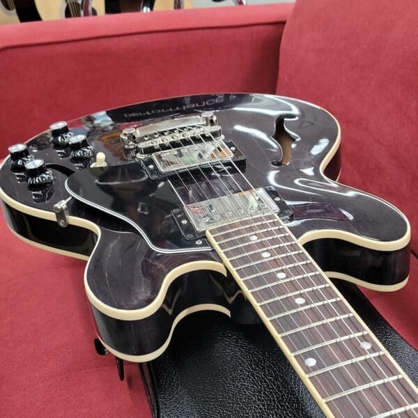 Gibson ES-339 Semi-Hollow Electric Guitar 2022 - Trans Ebony w/ Case - Image 7