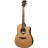 Lag HyVibe H2 HV10DCE Dreadnought Acoustic-Electric with Built in FX/Looper - Natural