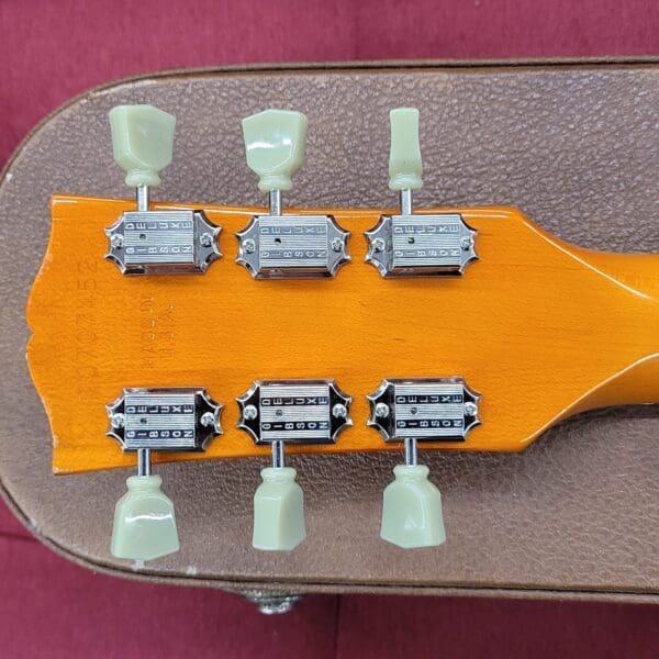 Gibson Chet Atkins Tennessean 1997 with Case - Sunrise Orange - Image 9