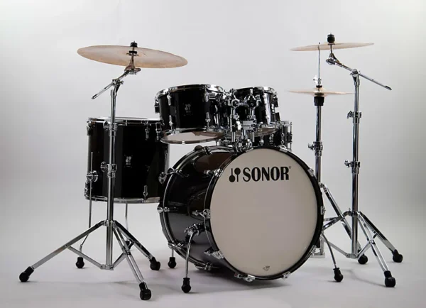Sonor AQ2 Maple Stage 5pc Shell Pack - Transparent Black Local Pickup Only!!!