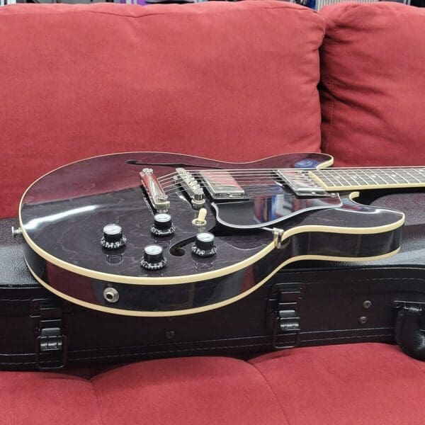 Gibson ES-339 Semi-Hollow Electric Guitar 2022 - Trans Ebony w/ Case - Image 10
