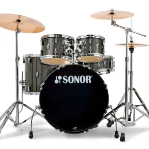 Sonor AQX Stage 5pc Drum Set - Black Midnight Sparkle w/ Stands Local Pickup Only!!!