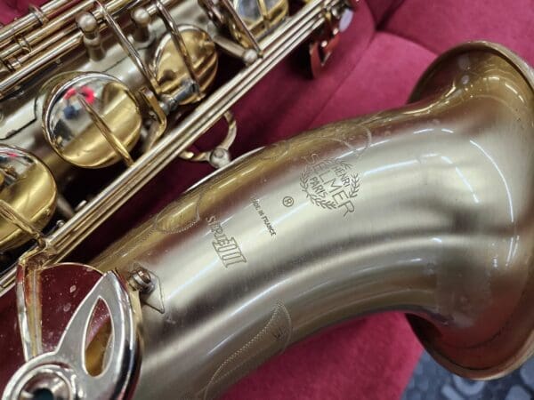 Selmer Series III tenor sax - Brushed finish with Protec Case - Image 20