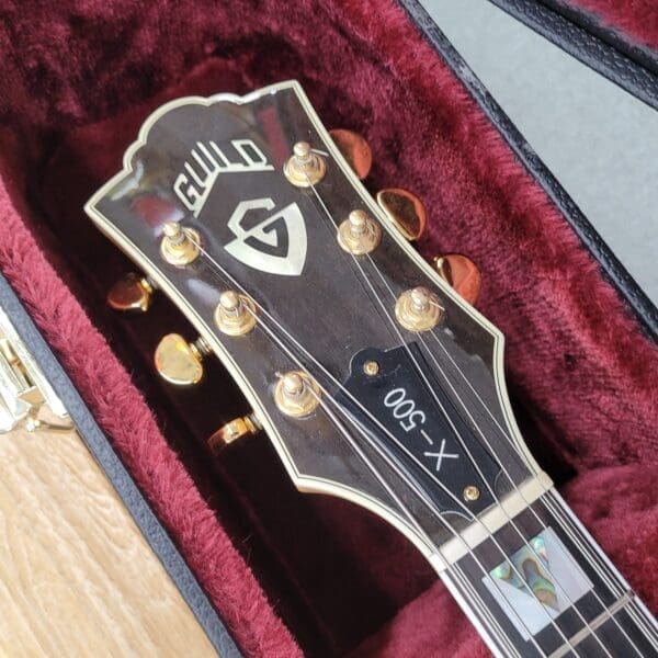 Guild X-500 Stuart 1992 with Case - Blonde - Image 2