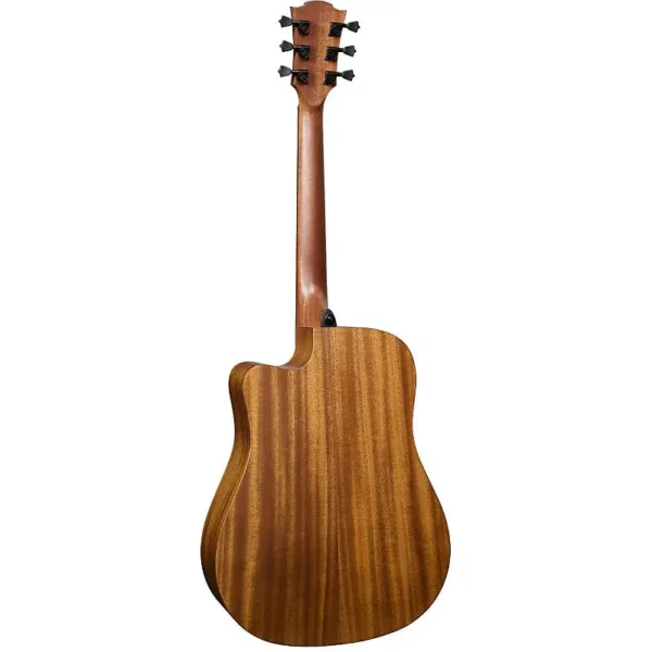 Lag HyVibe H2 HV10DCE Dreadnought Acoustic-Electric with Built in FX/Looper - Natural - Image 3