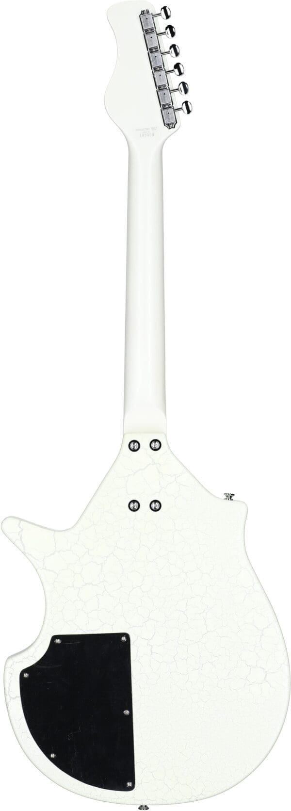 Danelectro Coral Electric Sitar Guitar - White Crackle - Image 9