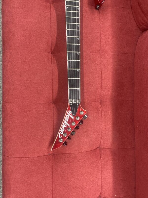 Jackson SL2Q Pro Series Soloist Electric Guitar 2014 - Transparent Red - Image 6
