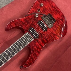 Jackson SL2Q Pro Series Soloist Electric Guitar 2014 - Transparent Red