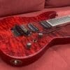 Jackson SL2Q Pro Series Soloist Electric Guitar 2014 - Transparent Red - Image 9