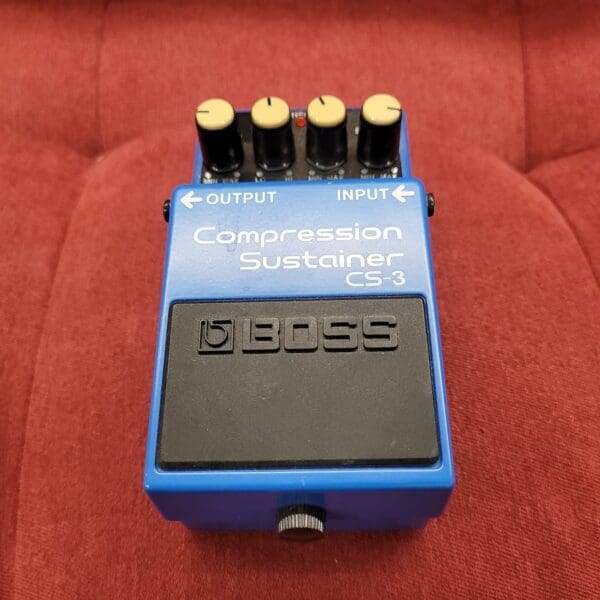 Boss CS-3 Compression Sustainer (Silver Label) - Blue - Image 7