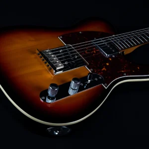 JET JT-350 Sunburst JT350 electric T style guitar with binding and locking tuners
