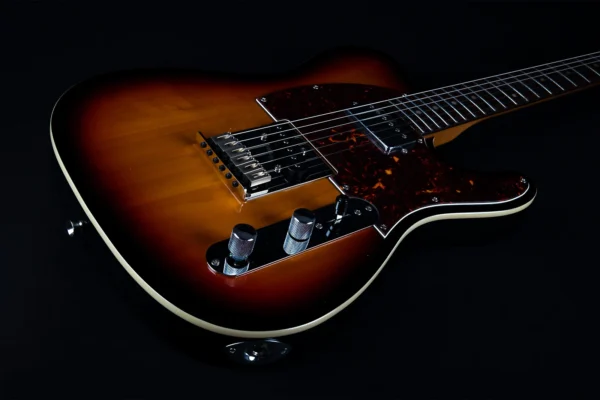 JET JT-350 Sunburst JT350 electric T style guitar with binding and locking tuners