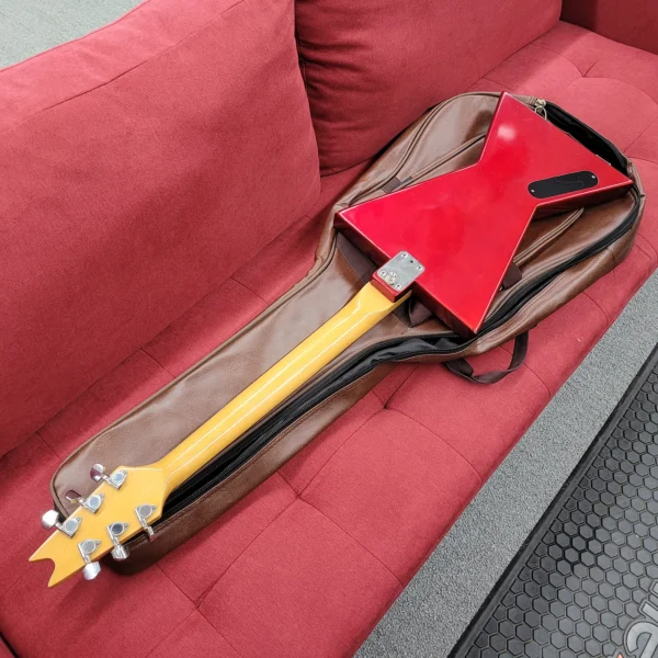 Dean Budweiser Bowtie Guitar with Wraparound Bridge 1980s - This Buds for YOU! - Image 14