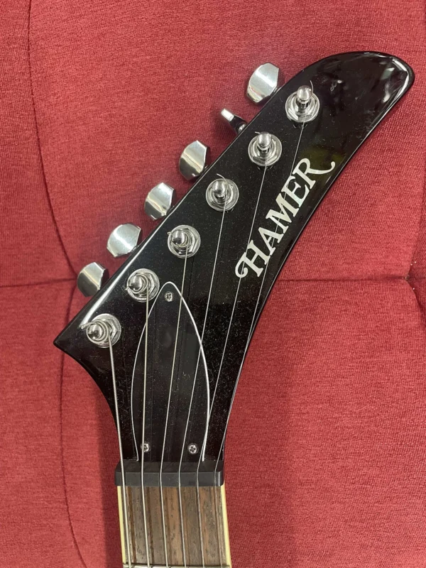 Hamer Standard "Lawsuit" X-style Guitar - Cherry Sunburst W/ Case - Image 7