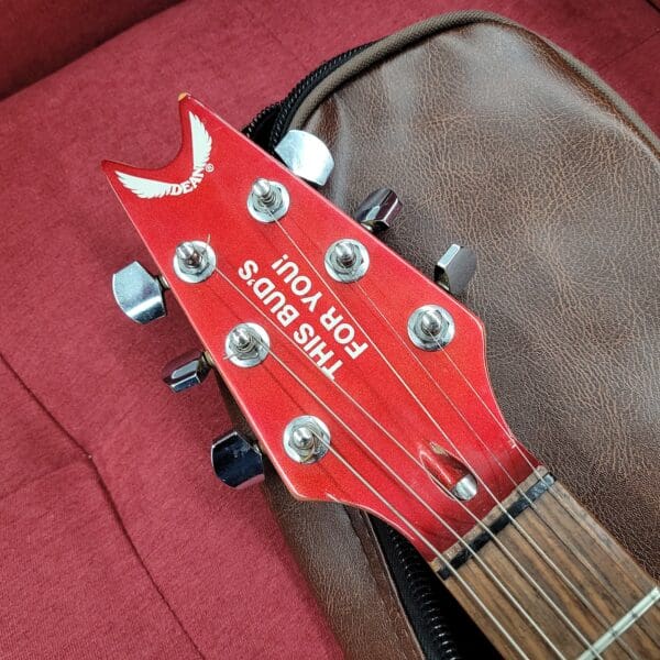 Dean Budweiser Bowtie Guitar with Wraparound Bridge 1980s - This Buds for YOU! - Image 13