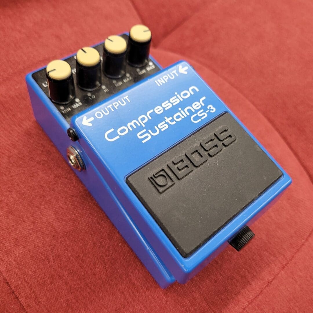 Boss CS-3 Compression Sustainer (Silver Label) - Blue