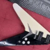 Dean Michael Schenker V Bolt-On Standard Guitar MS STD - White and Black - Image 3