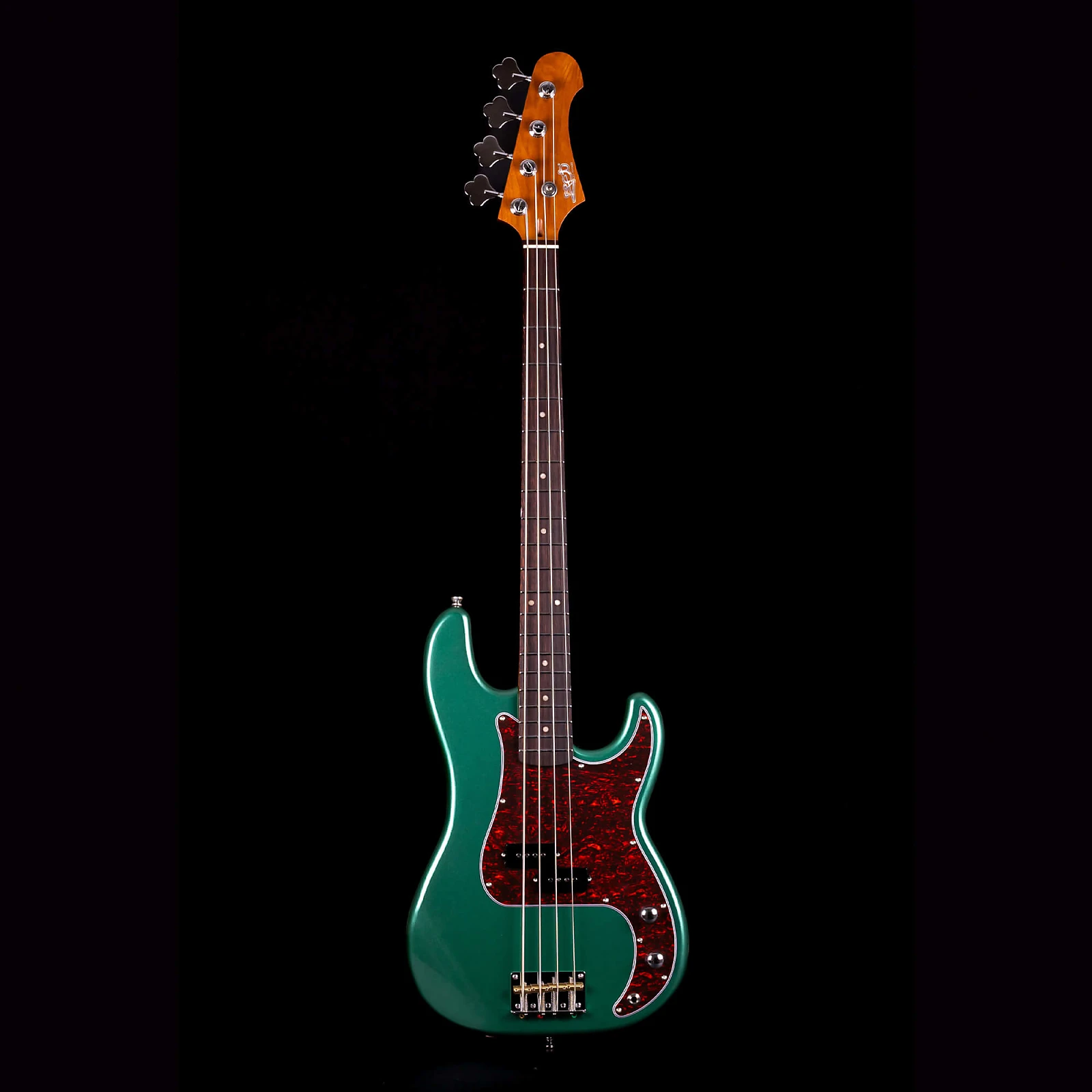 JET JPB-300 4-String P-Style Bass Guitar - Green full