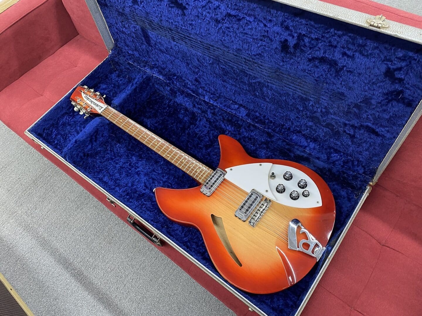 Rickenbacker 330/12 Electric 12-String Guitar 1967 - Fireglo with Original Case