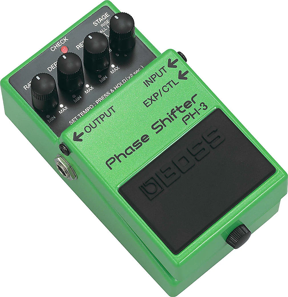 Boss PH-3 Phase Shifter Pedal - Green