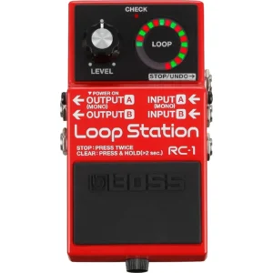 Boss RC-1 Loop Station - Red