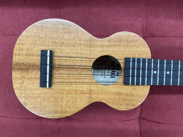 Kamaka HF-1 Soprano Ukulele with Full Ebony Package, MOP inlay, Koa Medium Curl Upgrade w/ Case - Image 2