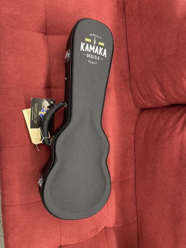 Kamaka HF-1 Soprano Ukulele with Full Ebony Package, MOP inlay, Koa Medium Curl Upgrade w/ Case - Image 21