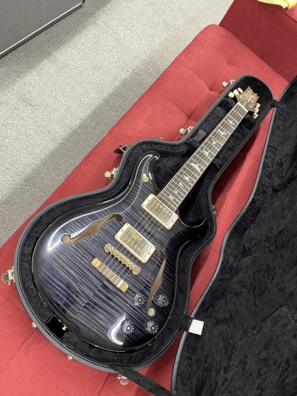 PRS McCarty 594 Hollowbody II 10-Top CC 2021 - Purple Iris Smokewrap Burst - Image 30