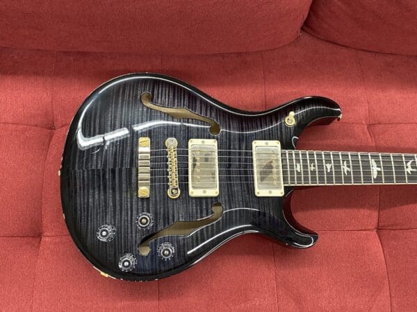 PRS McCarty 594 Hollowbody II 10-Top CC 2021 - Purple Iris Smokewrap Burst - Image 27