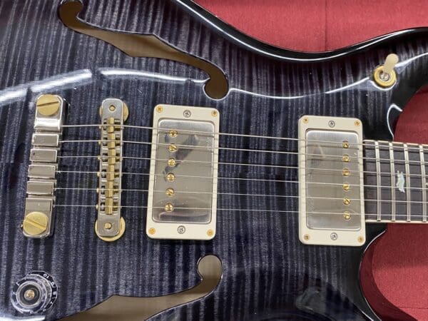 PRS McCarty 594 Hollowbody II 10-Top CC 2021 - Purple Iris Smokewrap Burst - Image 23