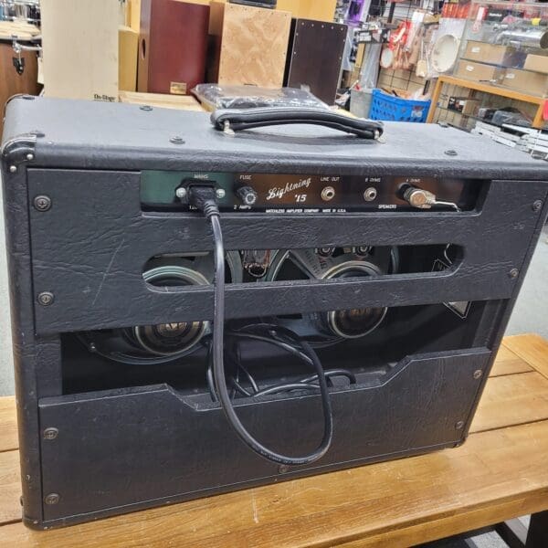 Matchless Sampson Era Lightning 15 watt 2x10 Combo 1997 - Black - Image 6