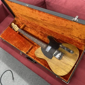 1966 Fender Telecaster Rosewood Fingerboard - Refin Natural with Gibson Patent # Neck Pickup