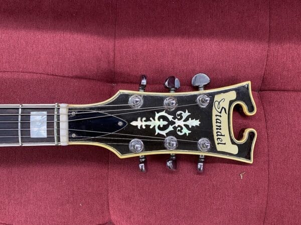 Standel Model 520-S Semi-Hollow Electric Guitar 1960's - Sunburst - Image 3